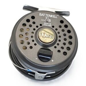 ORVIS BATTENKILL DISC 7/8 Fly Fishing Reel Made in England (GNP016122)